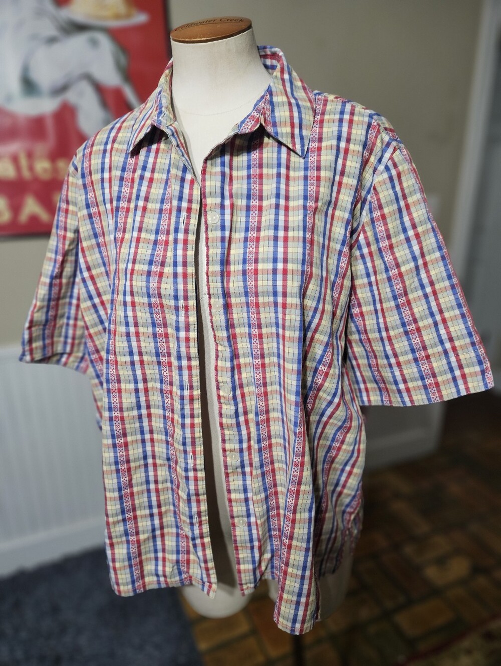 Allison Daley Plaid Shirt 18W